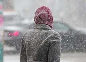 Район в ХМАО накроет сильным снегопадом