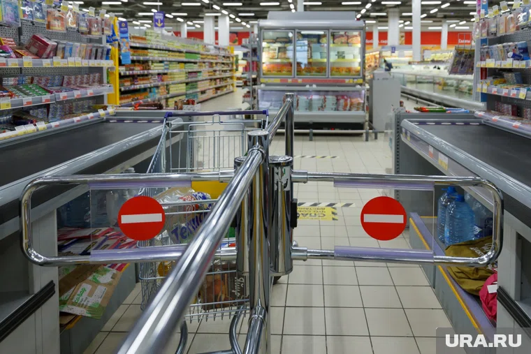 Продуктовый магазин закрыли в Кургане (архивное фото)