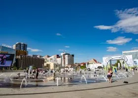 На эспланаде в Перми девочка повредила палец об решетку фонтана