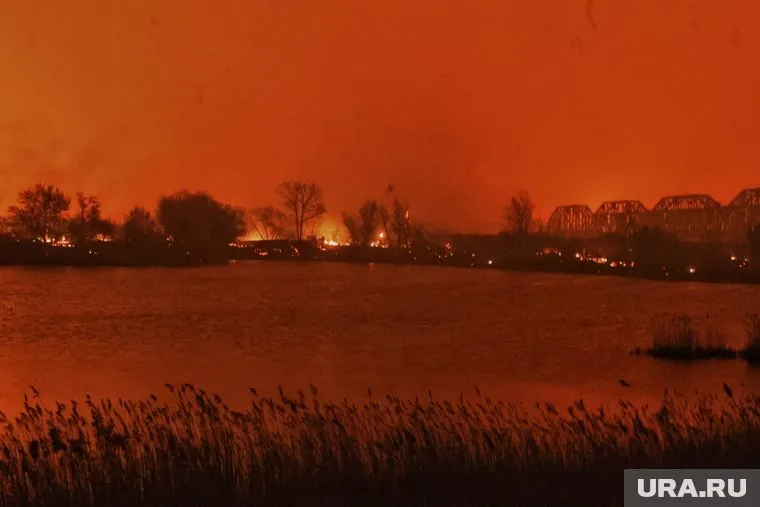 Село Юлдус в Курганской области сгорело за полчаса