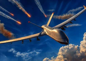 В Воронежской области дроны нанесли удары по школе и АЗС