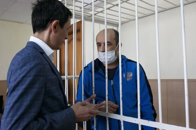 Михаил Жигалкин в суде. Тюмень