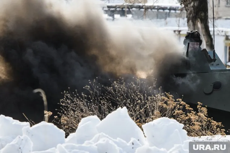 Бойцы российского отряда разведки уничтожили бронемашины с офицерами ВСУ