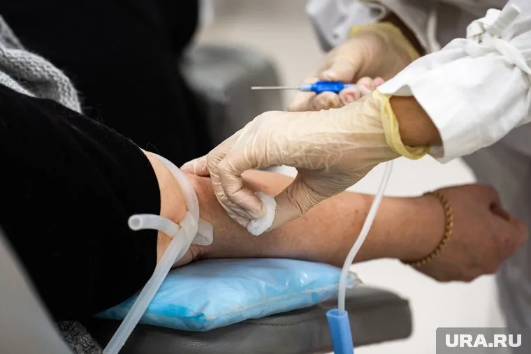 Забор гемопоэтических стволовых клеток у донора занял 8 часов (архивное фото)