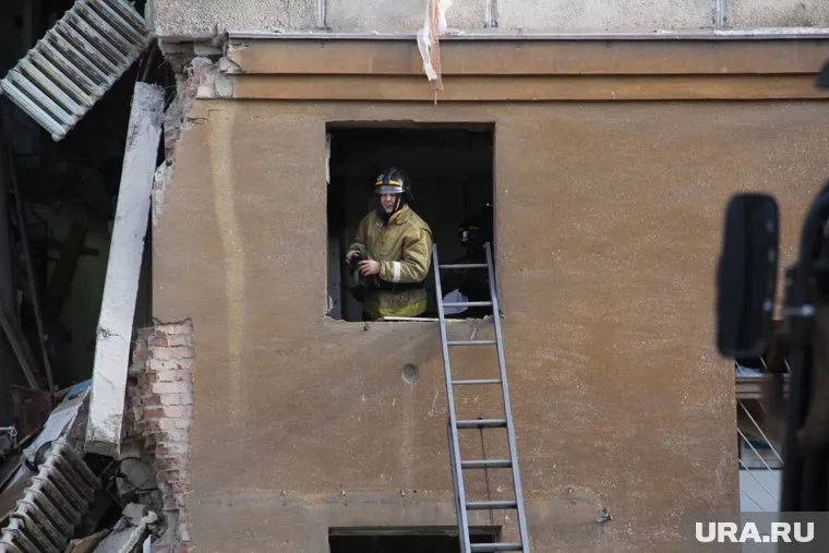 На месте ЧП работают спасатели (архивное фото)