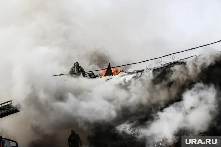 (фото из архива) В пожаре пострадало двое мужчин