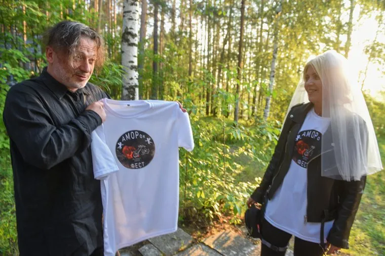 Свадьба байкеров. Асбест. Свердловская область