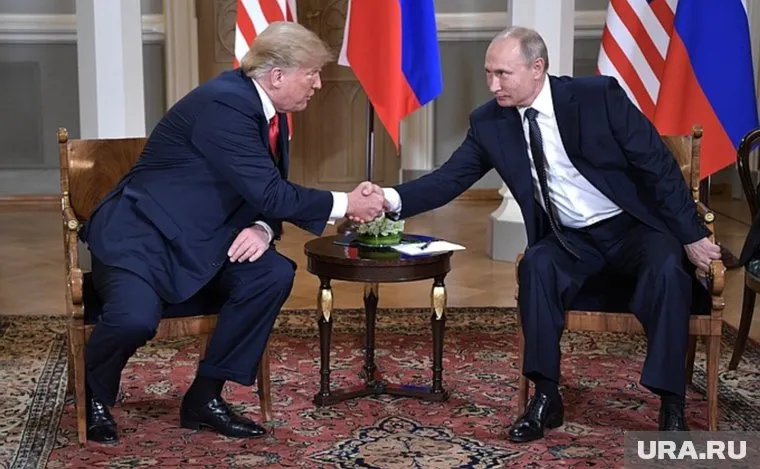 Владимир Путин и Дональд Трамп встретились 16 июля в Финляндии