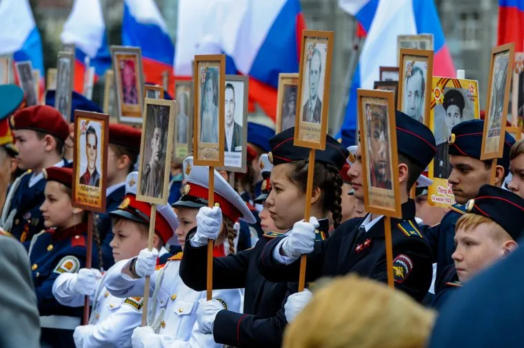 Празднование Дня Победы. Челябинск