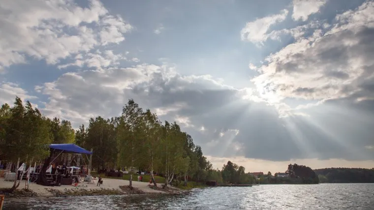 Открытие Огонь Пляжа. Екатеринбург