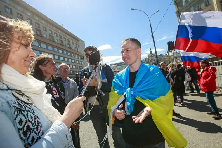 5-ая годовщина Болотной площади. Митинг на проспекте Сахарова. Москва