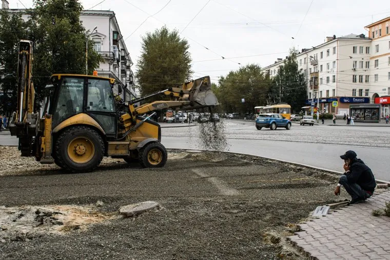 Ремонт дорог и тротуаров в Екатеринбурге