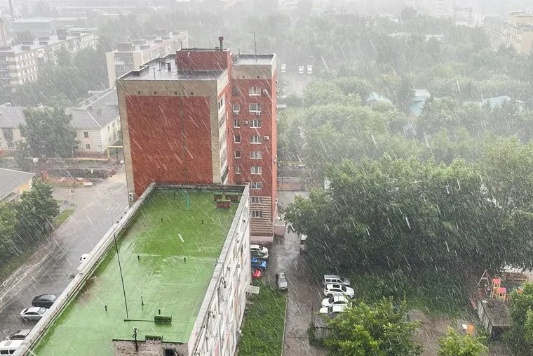 Дождик. Челябинск