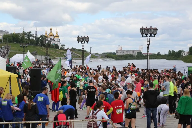 Зелёный марафон. Тюмень