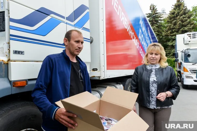 Вес гуманитарного груза составил 50 тонн