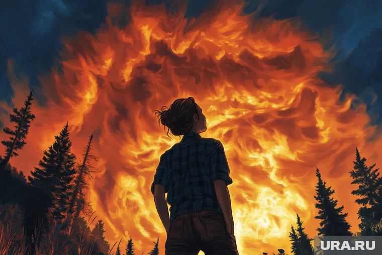 Вспышка на Солнце продолжает расти