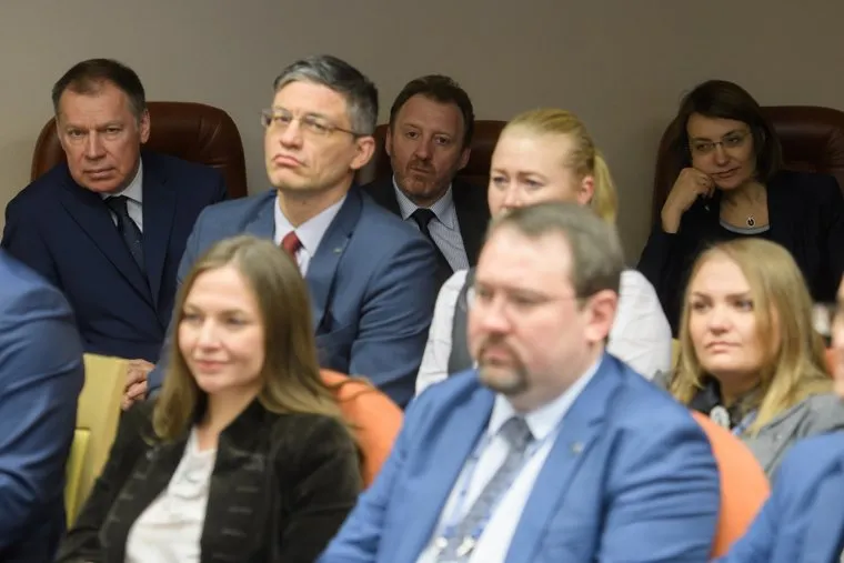 Встреча Николая Цуканова и финалистов свердловского этапа конкурса "Лидеры России". Екатеринбург