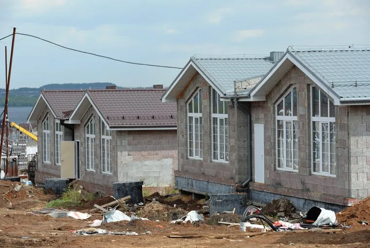 Строительство коттеджных поселков. Челябинск., коттеджи