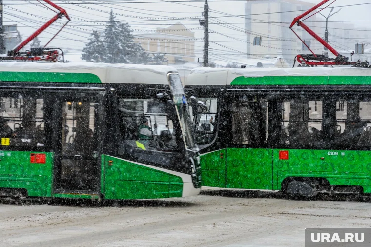 Движение трамваев на участке, где произошло ДТП, было закрыто на полтора часа (архивное фото) 