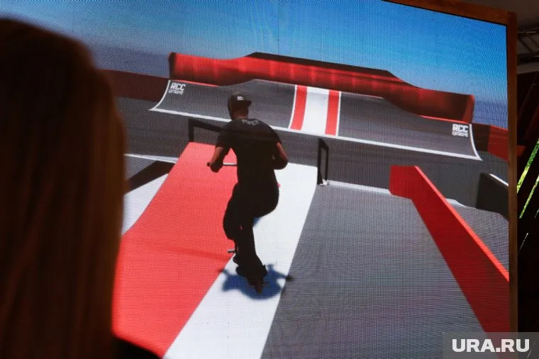 Презентация нового скейт-парка прошла в формате видеоигры, в которой любой может повторить профессиональные трюки