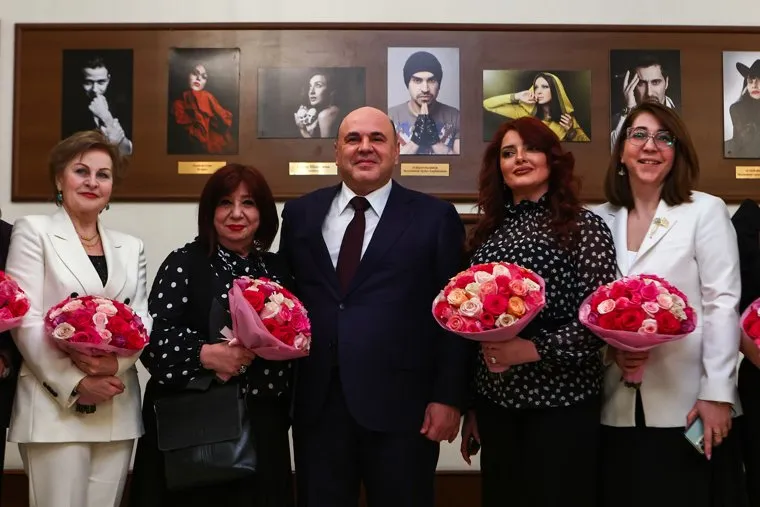 Михаил Мишустин во время своего посещения Баку. Баку