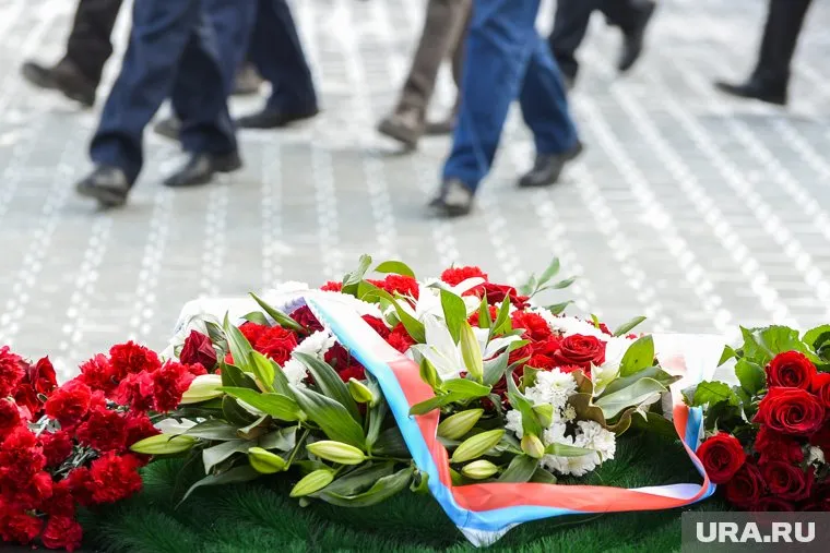 На прощании были только мужчины (архивное фото)