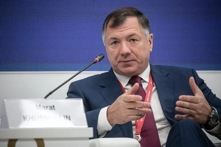 ПМЭФ-2021. Первый день, Марат Хуснуллин. Санкт-Петербург