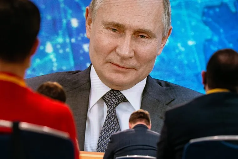 Большая пресс-конференция президента РФ Владимира Путина. Москва