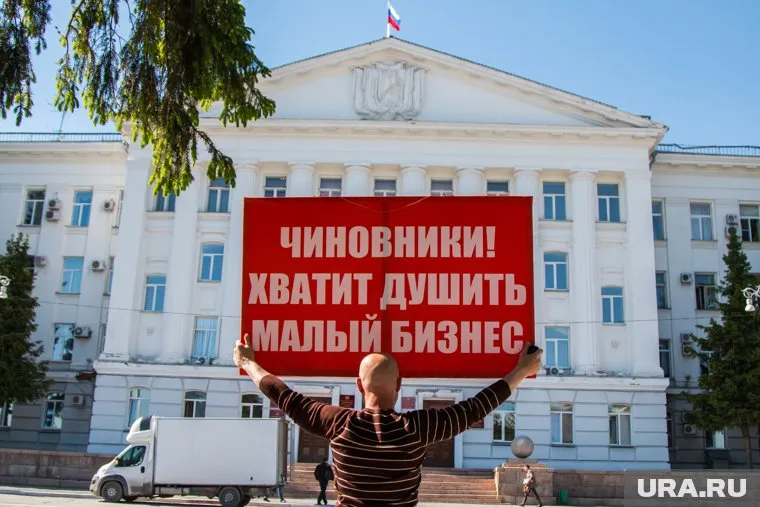 Александр Мусиенко уже не раз выходил на одиночные пикеты в Кургане