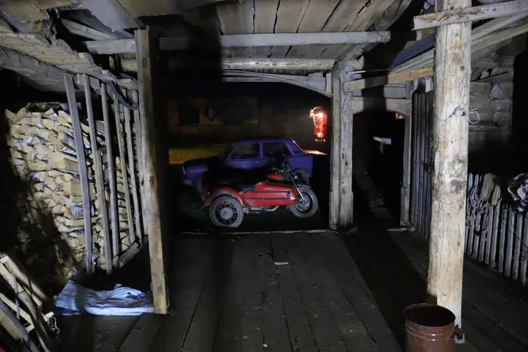 Пожар в селе Березка