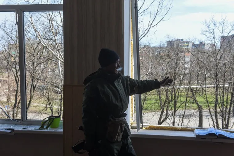 Обстановка в Мариуполе после освобождения района города от ВСУ. Украина