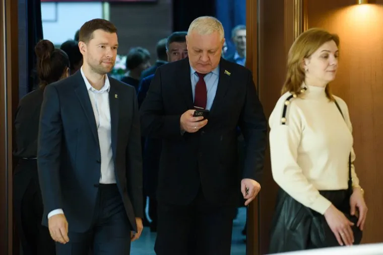 Подведение итогов президентских выборов в «Синара-Центре». Екатеринбург
