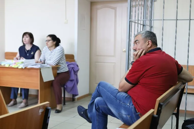 Суд над бывшим начальником Курганского УФСИН Ильгизом Ильясовым. Курган