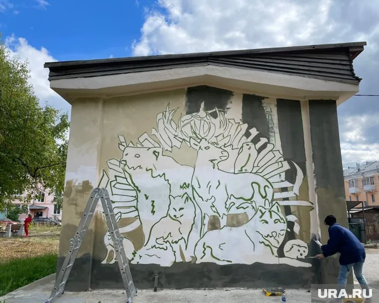 Для каждой подстанции художники делали уникальный эскиз