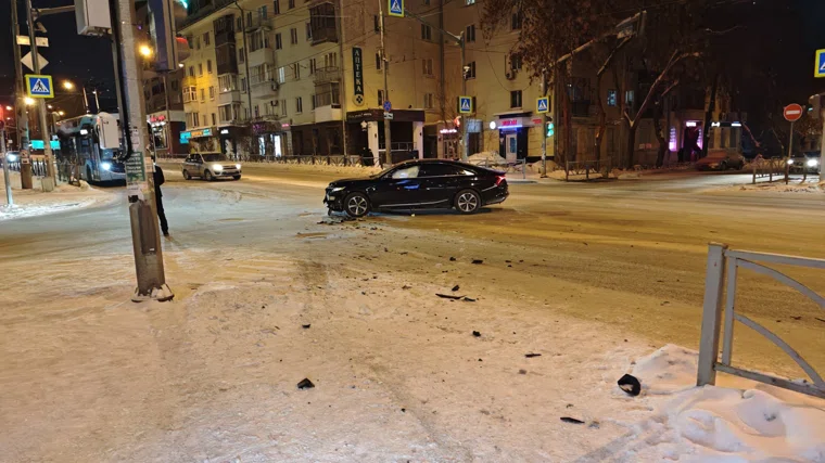 В результате ДТП никто не пострадал