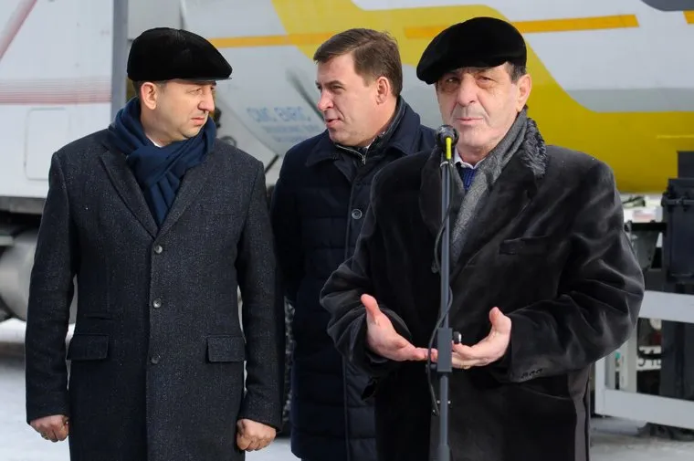 Отправка первой партии сжиженного природного газа автотранспортом из России в Казахстан. Екатеринбург, куйвашев евгений, гайдт давид, скрынников сергей