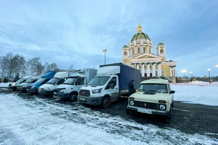 Гуманитарный конвой ветеранов ГРУ. Челябинск