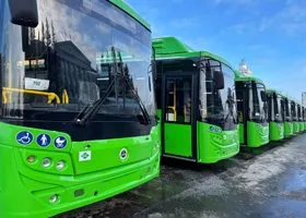 Курганцам показали новые КАВЗы, которые власти закупили для города