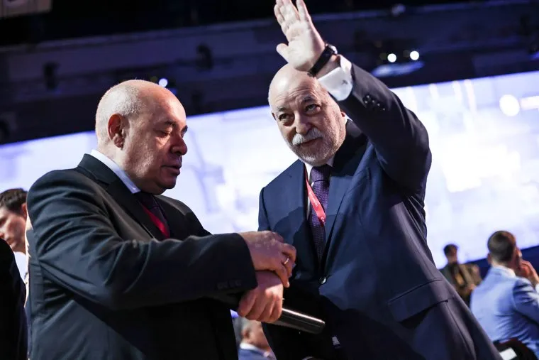 Сбор гостей на пленарное заседание на ПМЭФ 2022. Санкт-Петербург