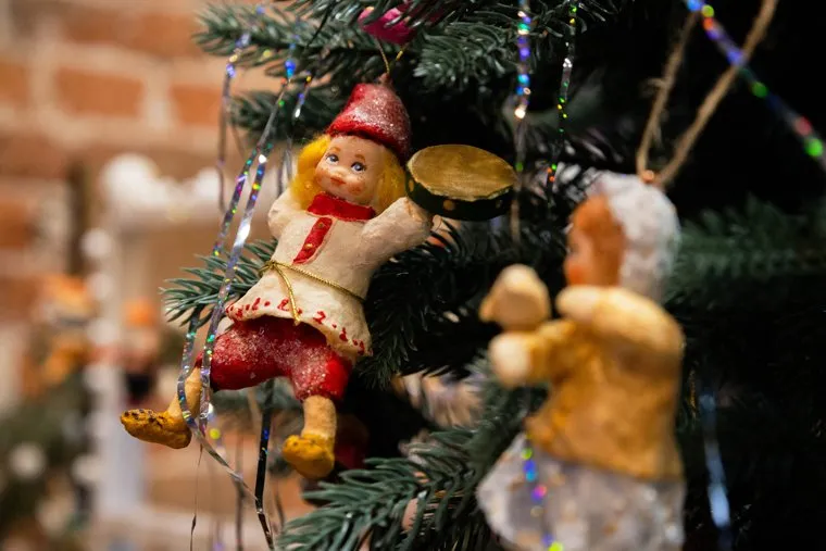 Открытие новогодней ярмарки в кластере "Домна". Екатеринбург