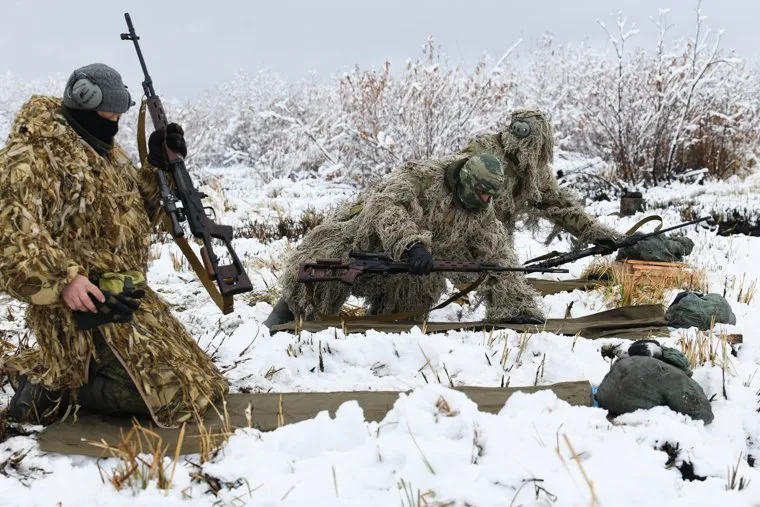 Подготовка и быт мобилизованных в учебном центре Еланский. Свердловская область