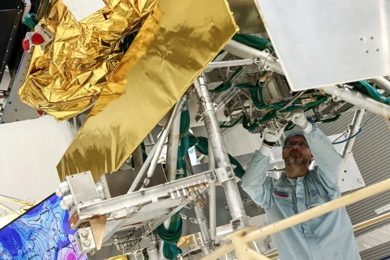 Михаил Мишустин на НПО им. Лавочкина. Москва