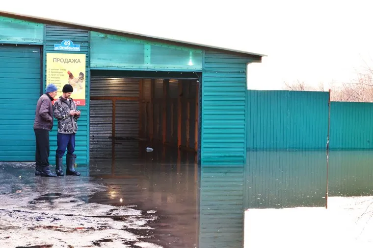 Куртамыш. Наводнение. Курган