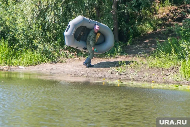 В Курганской области нашли тело мужчины, который накануне рыбачил на надувной лодке (архивное фото)
