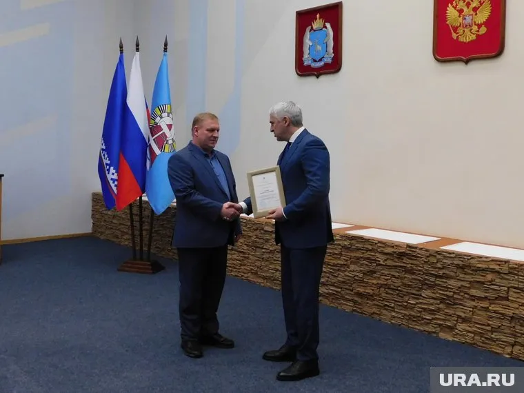 Награждение прошло в торжественной обстановке