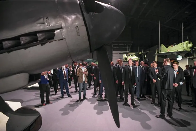 Официальное открытие музея "Крылья Победы" в Верхней Пышме. Екатеринбург