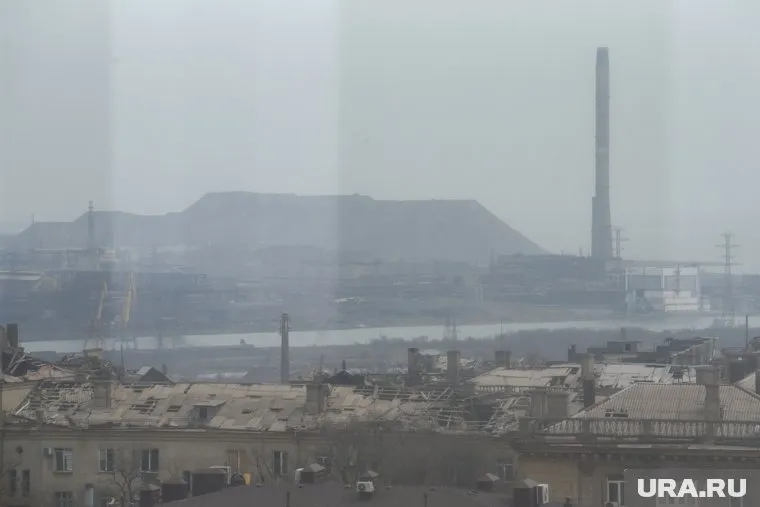 На кадрах видны клубы дыма