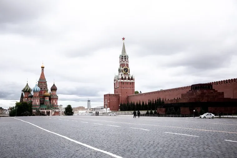 Москва во время объявленного режима самоизоляции. Москва