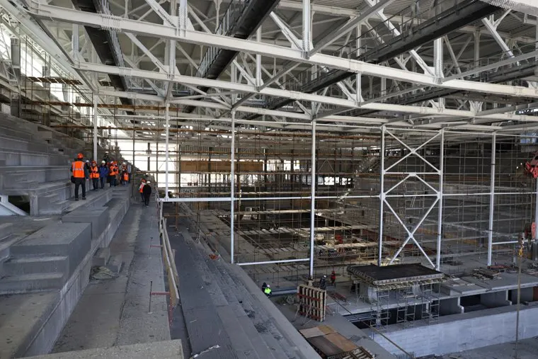 Пресс-тур на стройплощадку Деревни Универсиады-2023. Екатеринбург