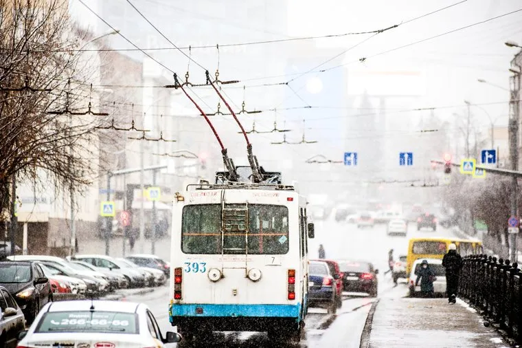 Снег в Екатеринбурге